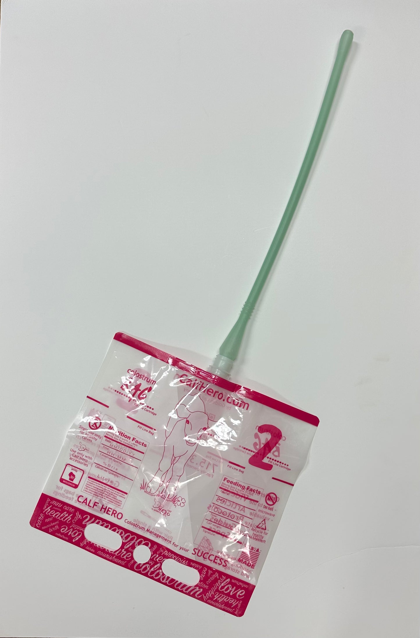 Buy colostrum bag get a snap-in oral feeder