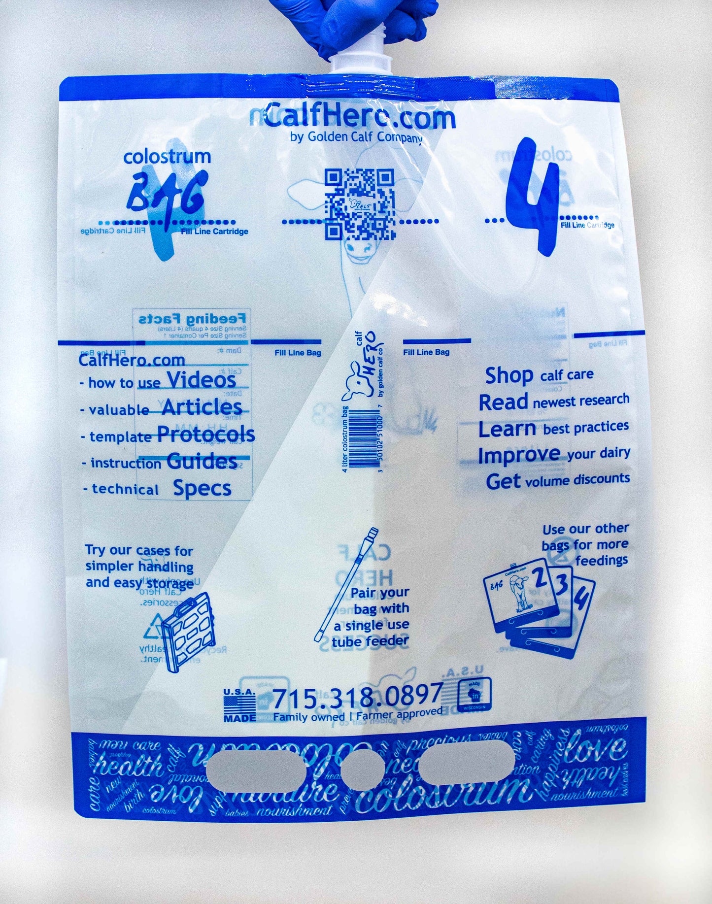 Calf Hero™ Colostrum Bag 4 liters