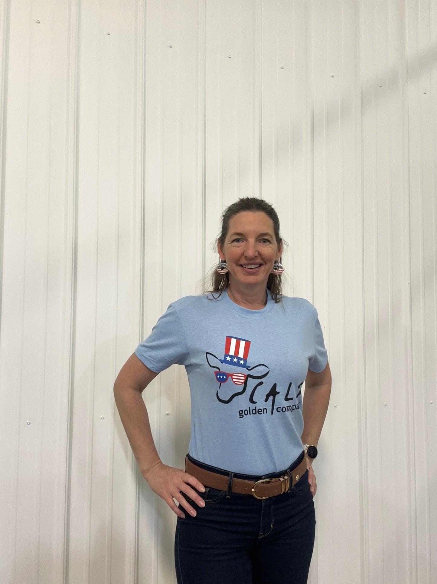Funny Dairy Farm Graphic T-shirt AMERICAN MADE
