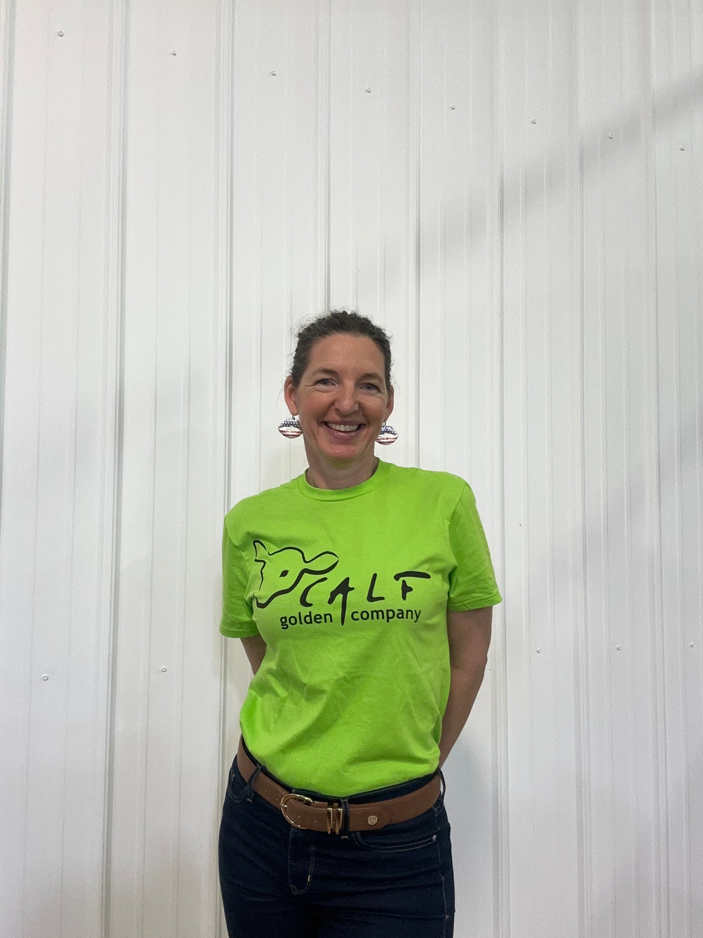 Funny Dairy Farm Graphic T-shirt  - CALF STAFF